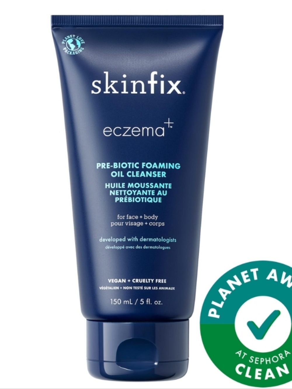 Skinfix Eczema+ Pre-Biotic Foaming Oil Cleanser